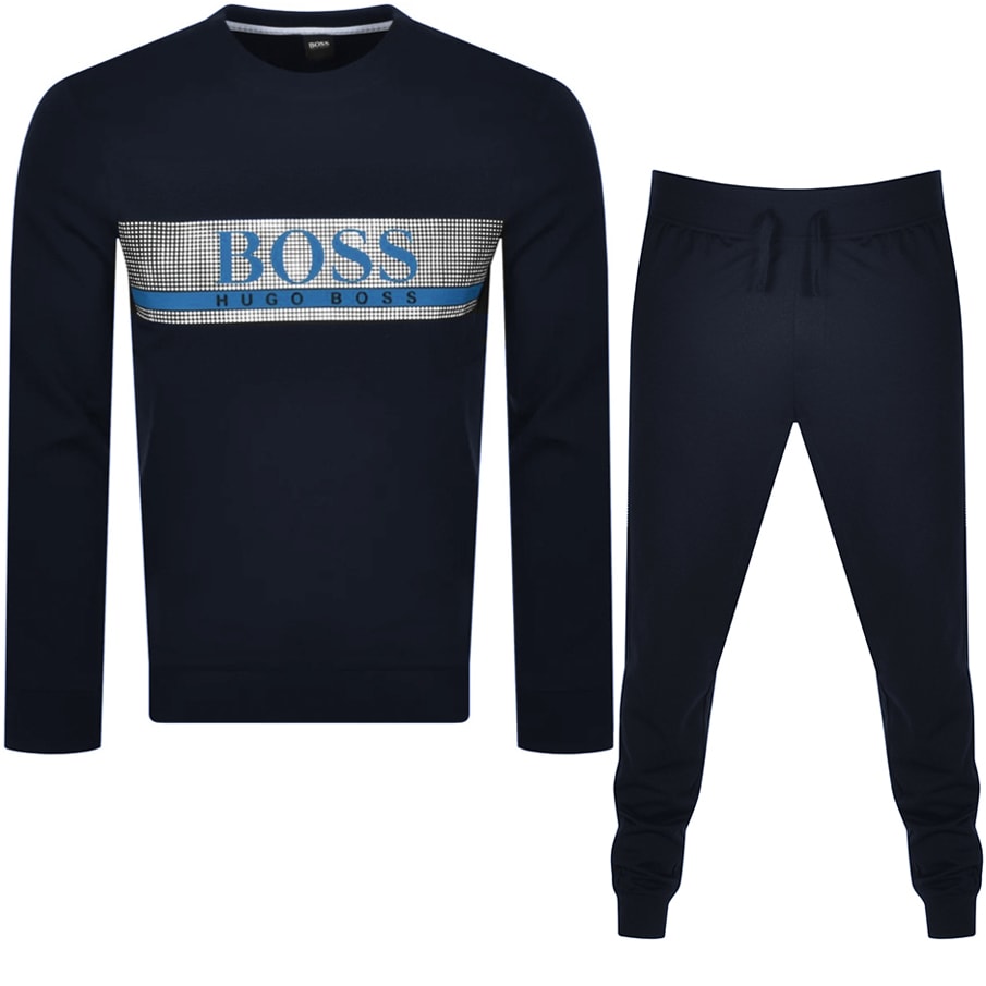 Alternative Image for ProductBOSS Bodywear Authentic Tracksuit Navy1